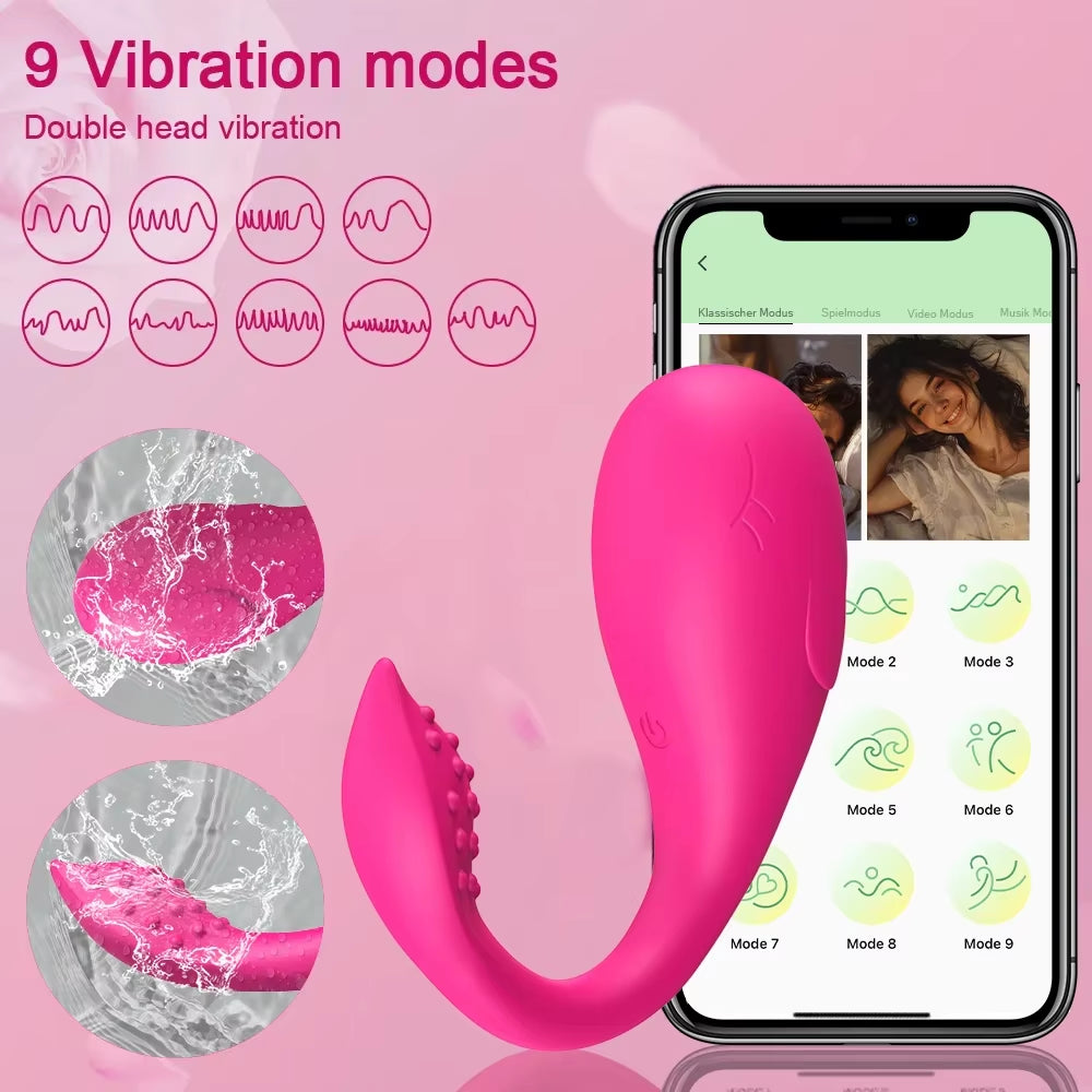 Wireless Control Vibrator Egg 