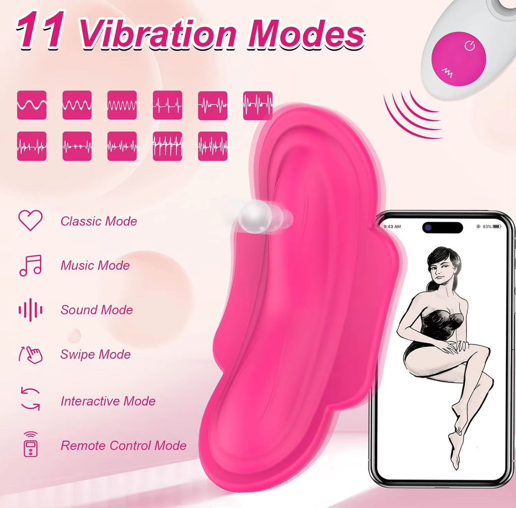 Butterfly Panties Vibrator for Women 