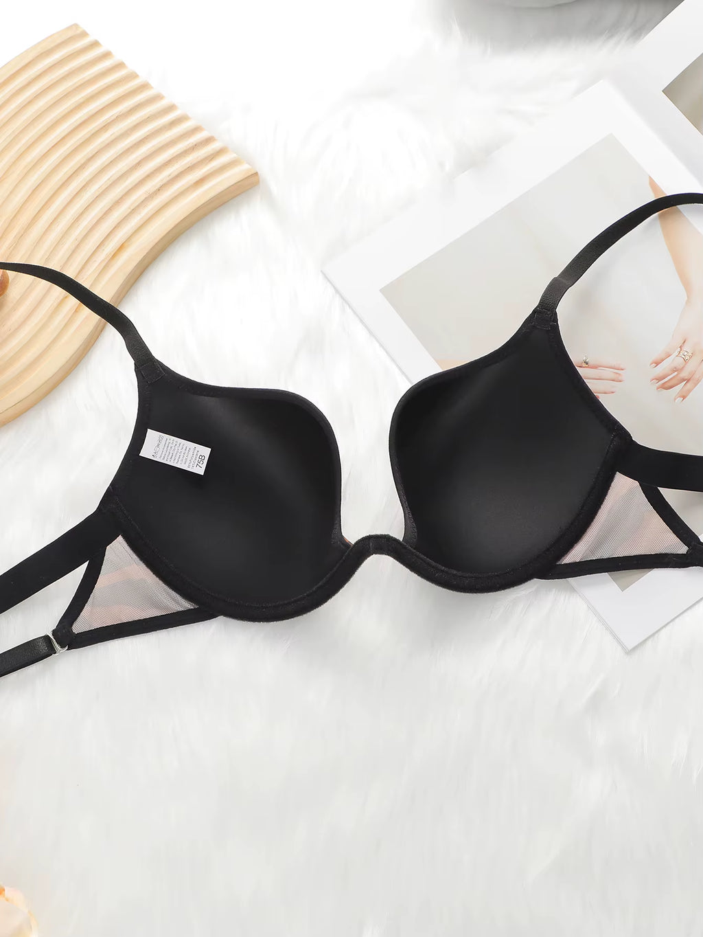 Leopard Mesh Hollow Underwear Set