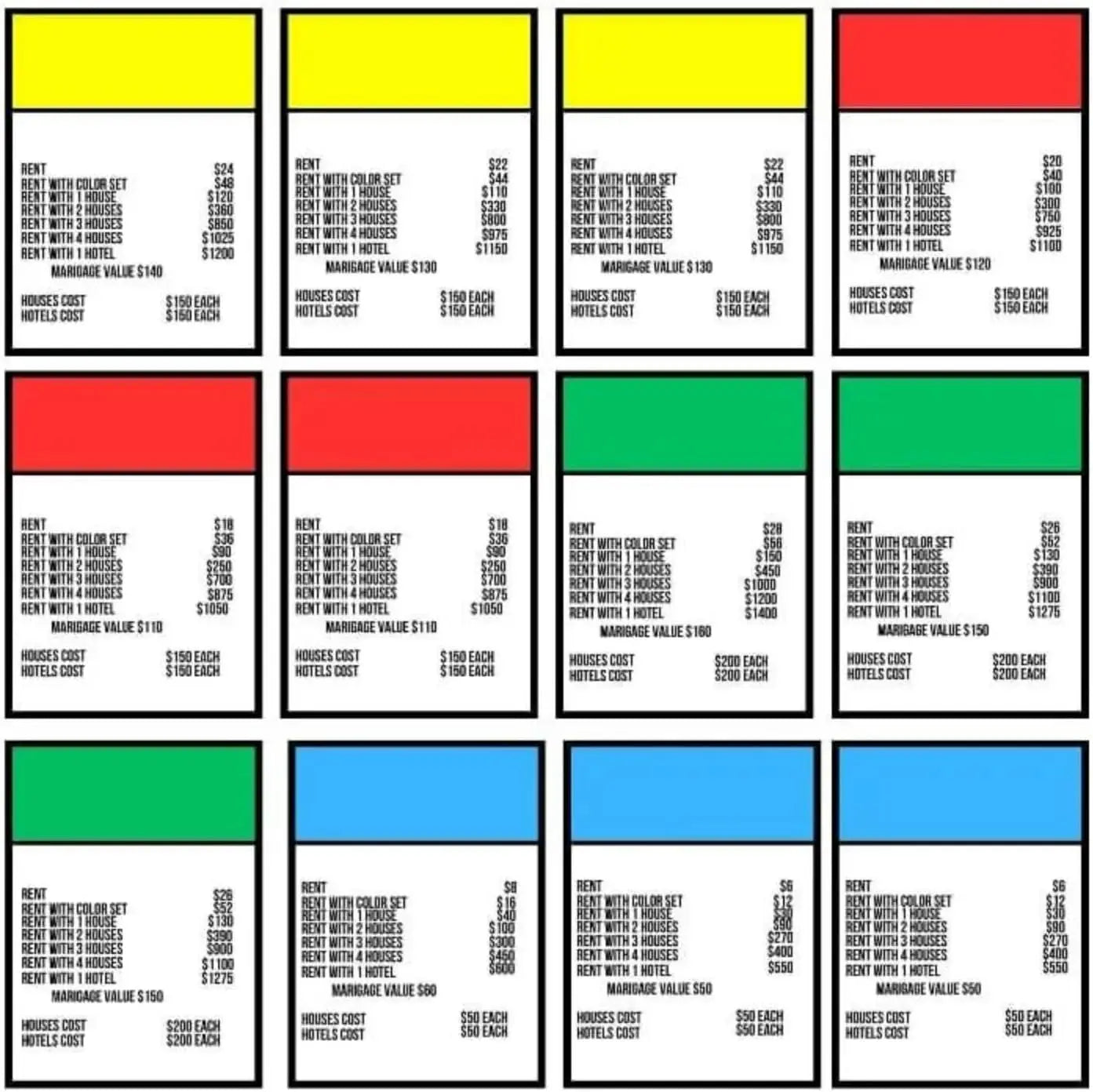 1 Set Adult Couple Game 