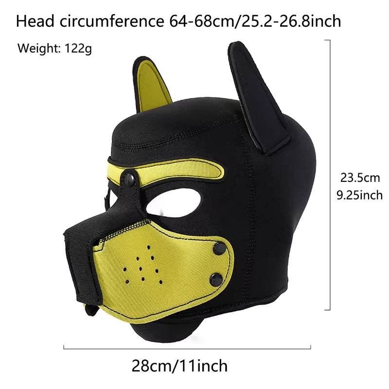 Dog Head Mask 