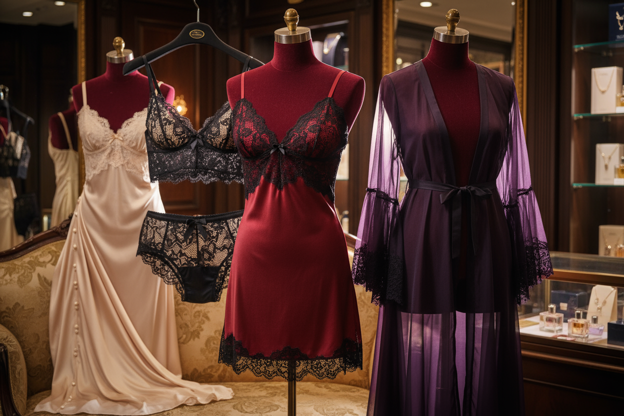 Alluring lingerie collection image