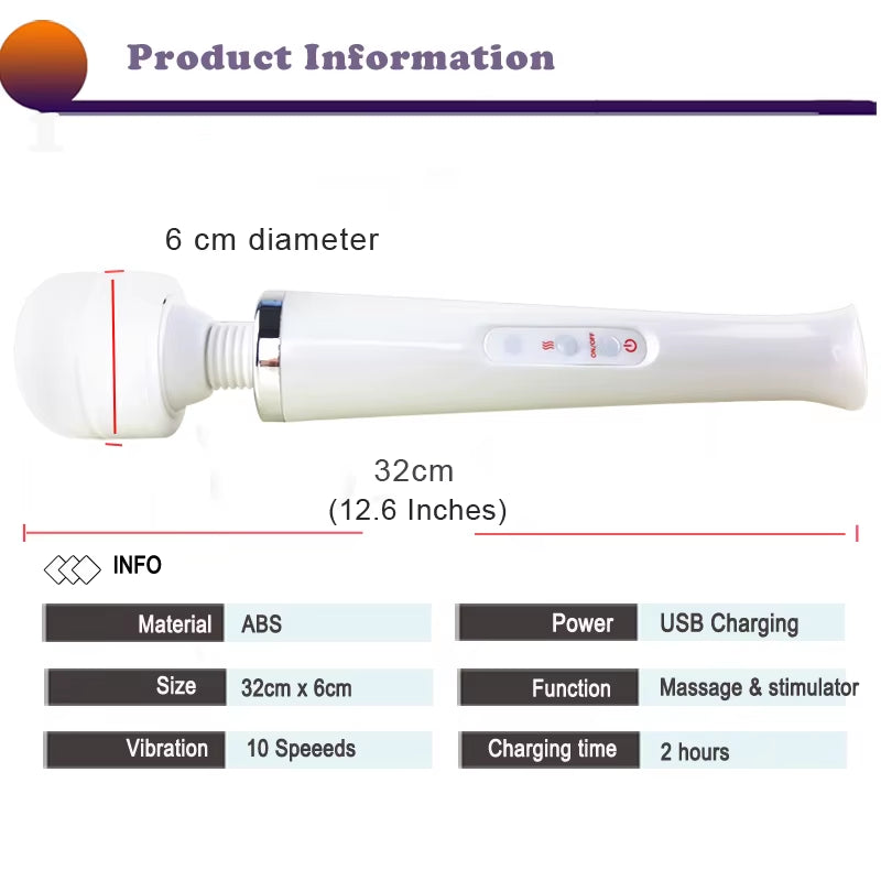 Magic Wand Vibrator 