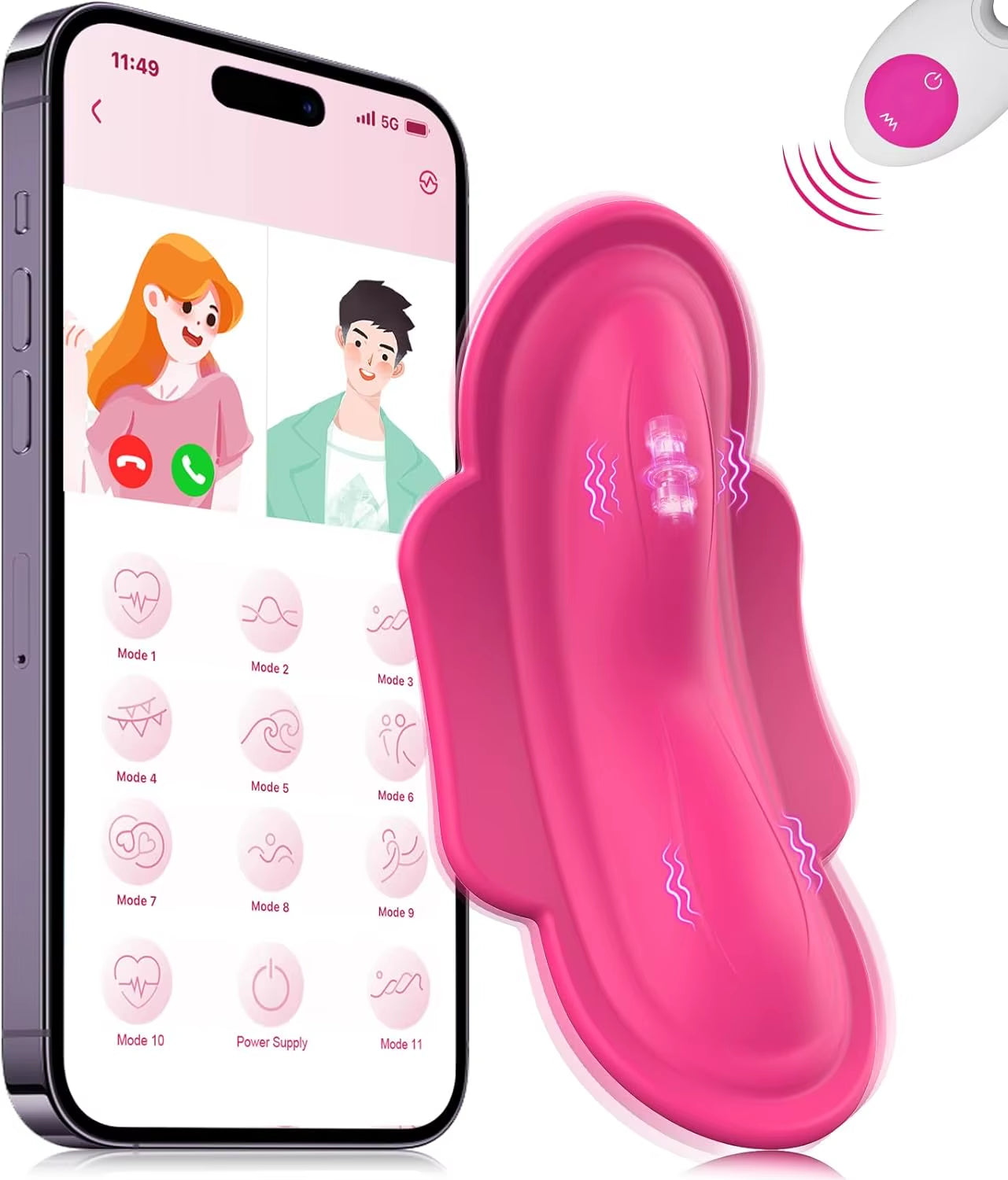 Butterfly Panties Vibrator for Women 