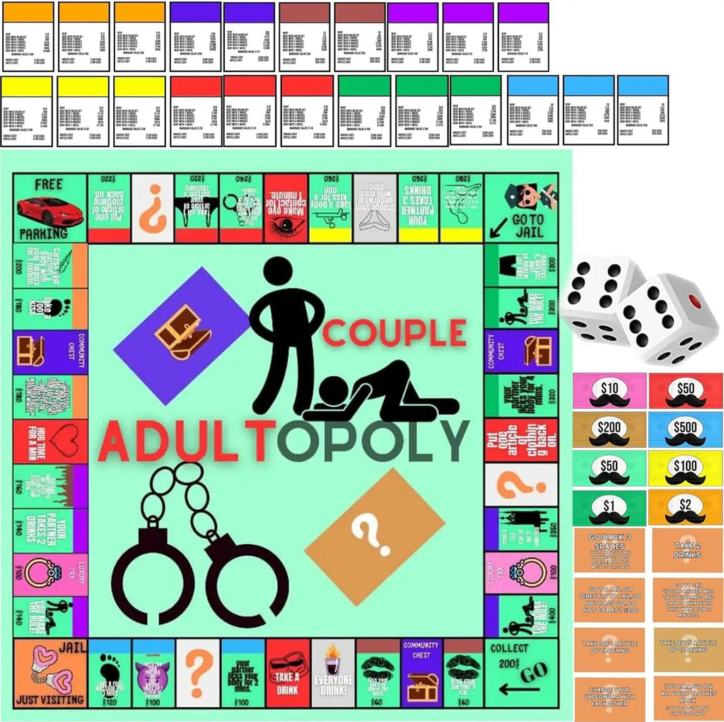 1 Set Adult Couple Game 