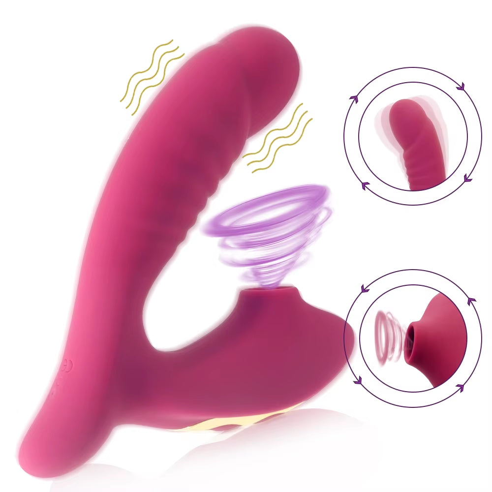 10 Speed Sucking Vibrator 