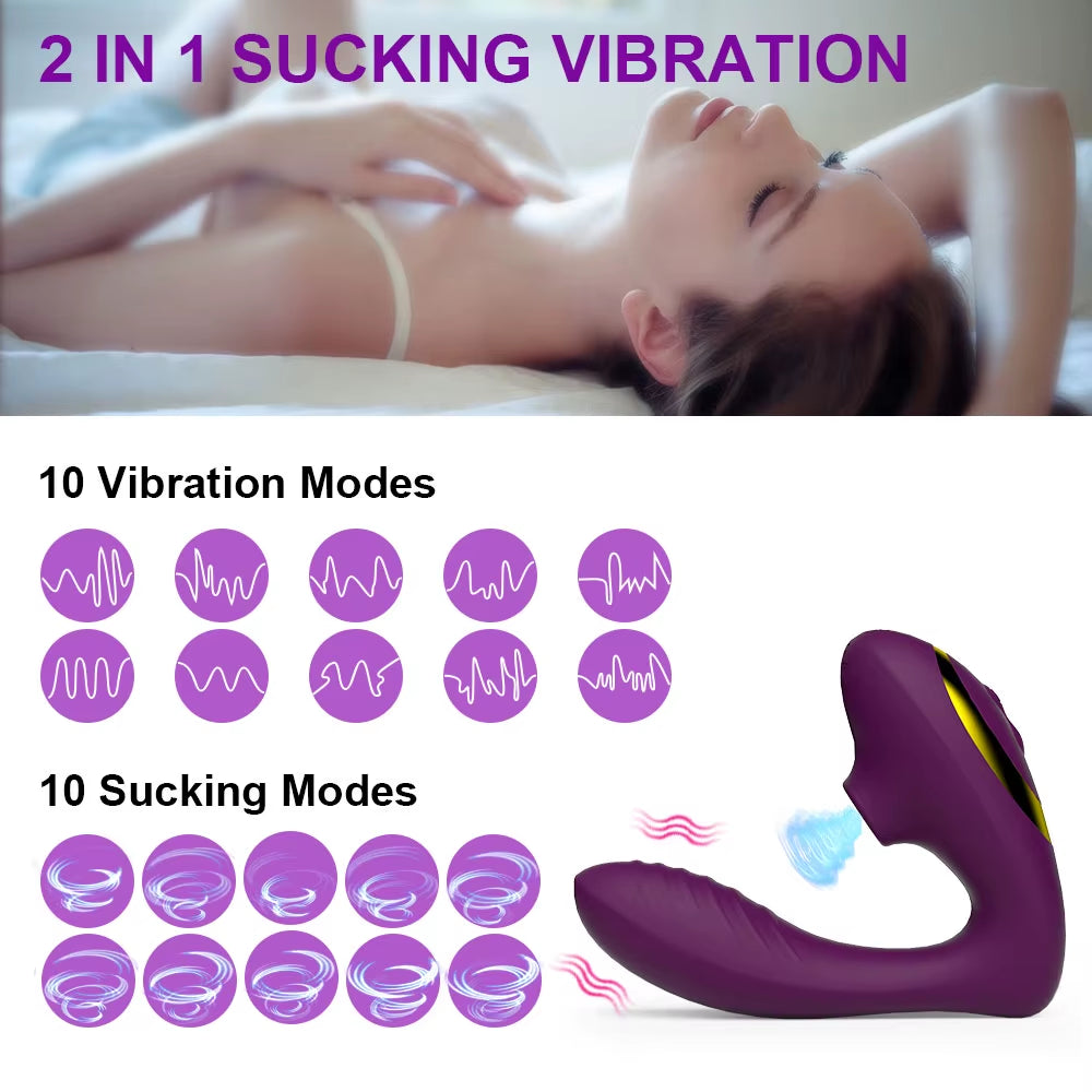 Vagina Sucking Vibrator 
