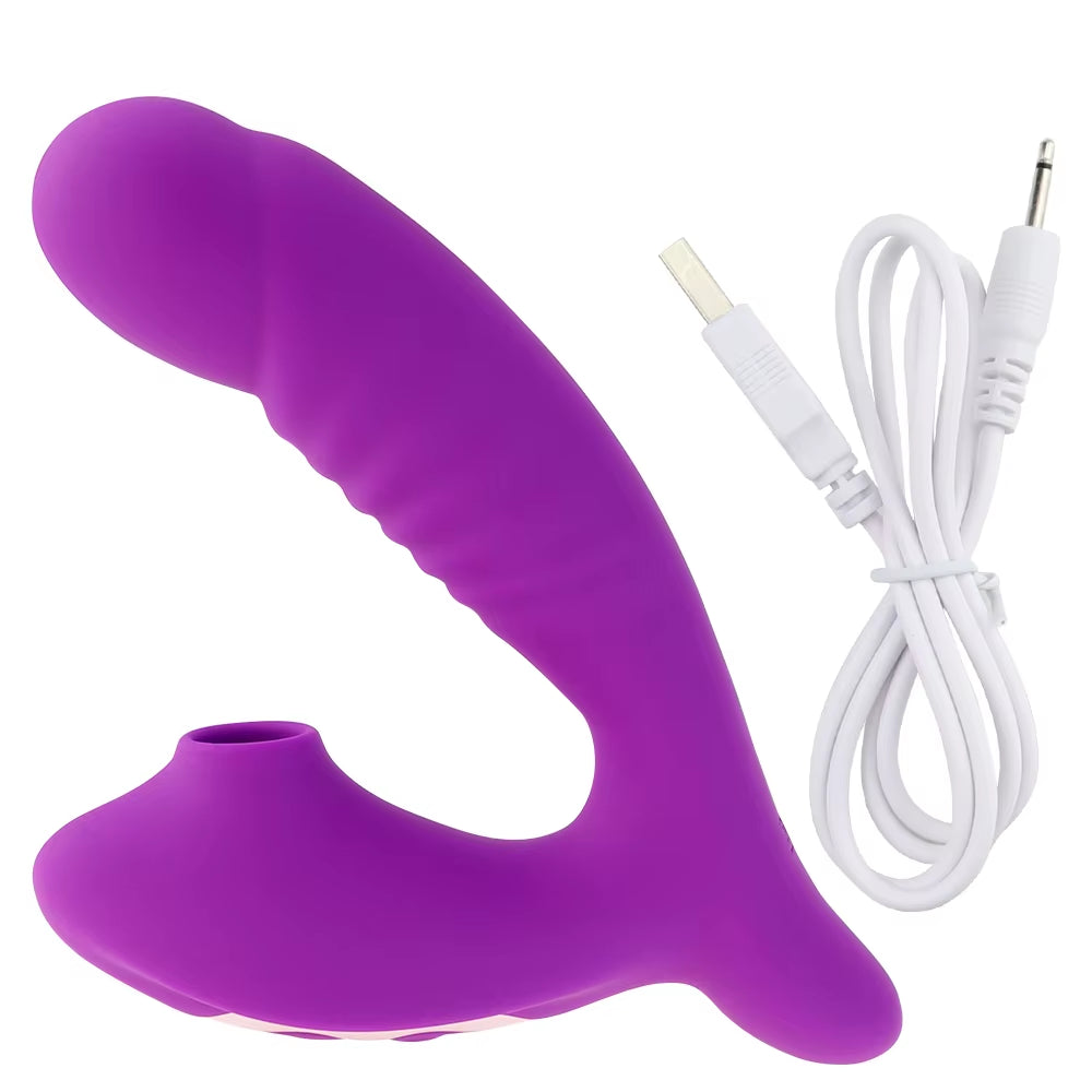 10 Speed Sucking Vibrator 