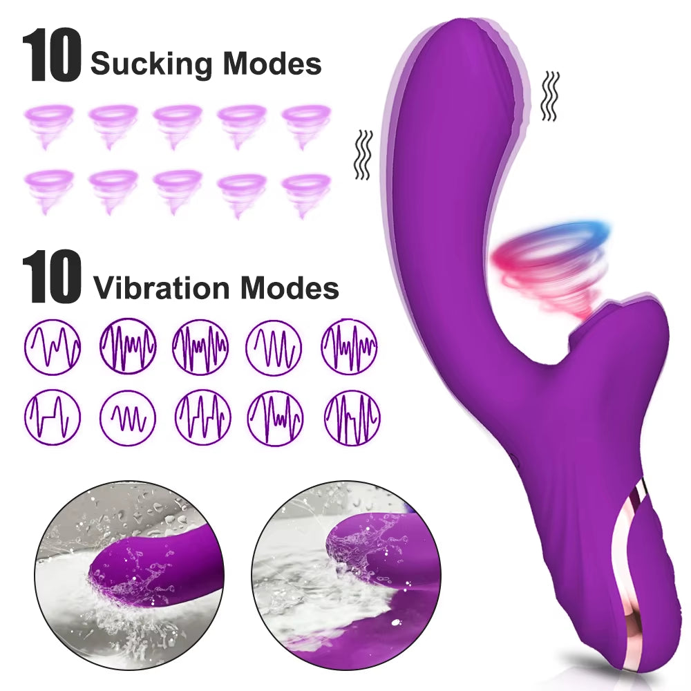 20 Modes Sucking Vibrator 